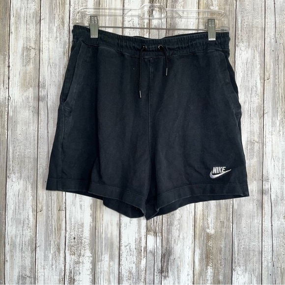 Nike Pants - Nike Black Cotton 4” Inseam Shorts
